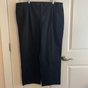 Lands End men’s black dress pants. Size 42